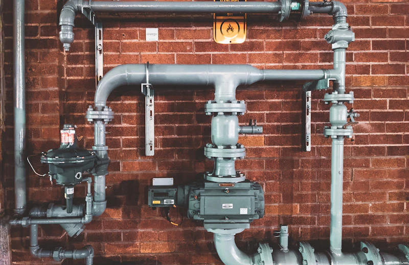 Plumbing and sanitary pipework detail